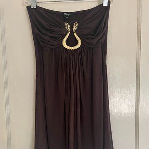 SKY Halter Top with Snake Embellishment. NWOT   Size small